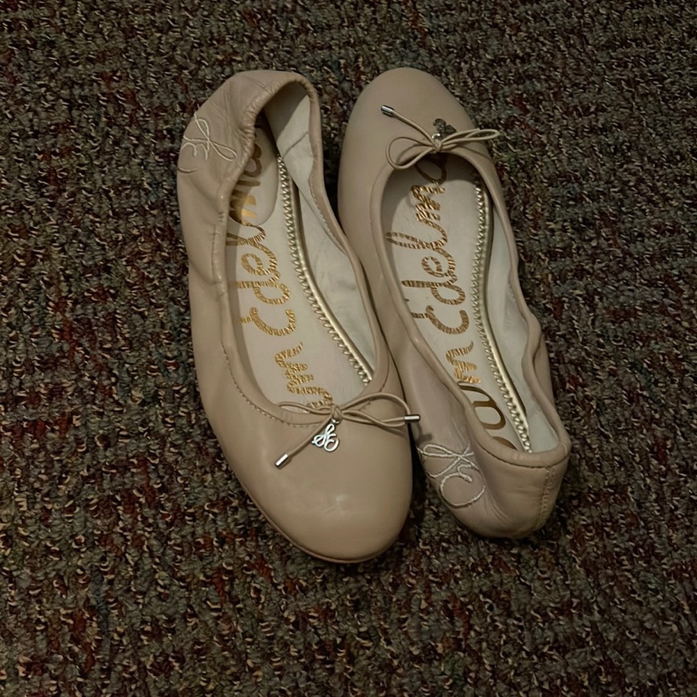 Sam Edelman tan flats